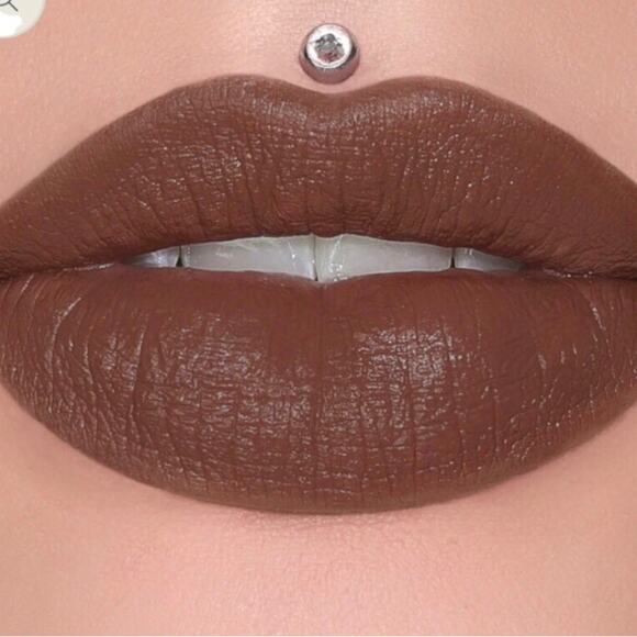 JEFFREE STAR COSMETICS NIB VELVET TRAP Lipstick DOMINATRIX Chocolate Brown - Picture 13 of 14